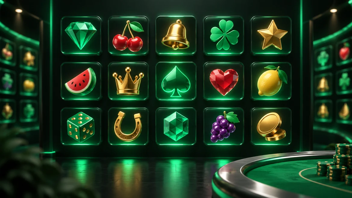Betninja Casino game lobby with slot symbols and a live table